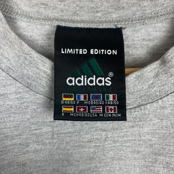 Vintage 90's Adidas Equipment T-Shirt - Picture 4 of 7